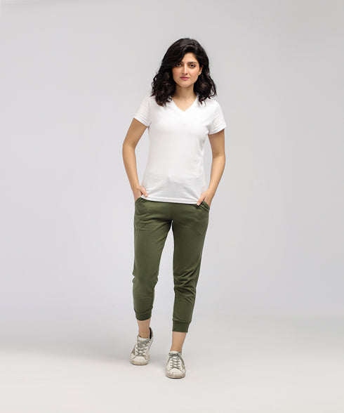 Women's Basic V-Neck Tee